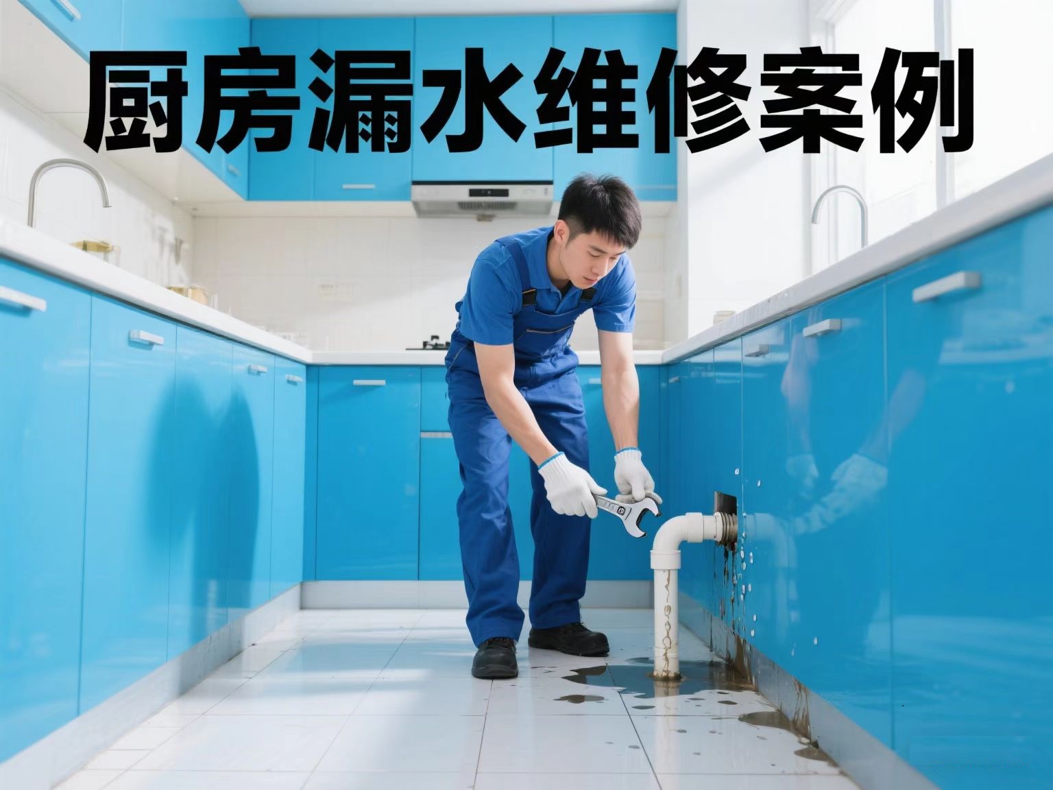 廚房漏水專利技術維修案例